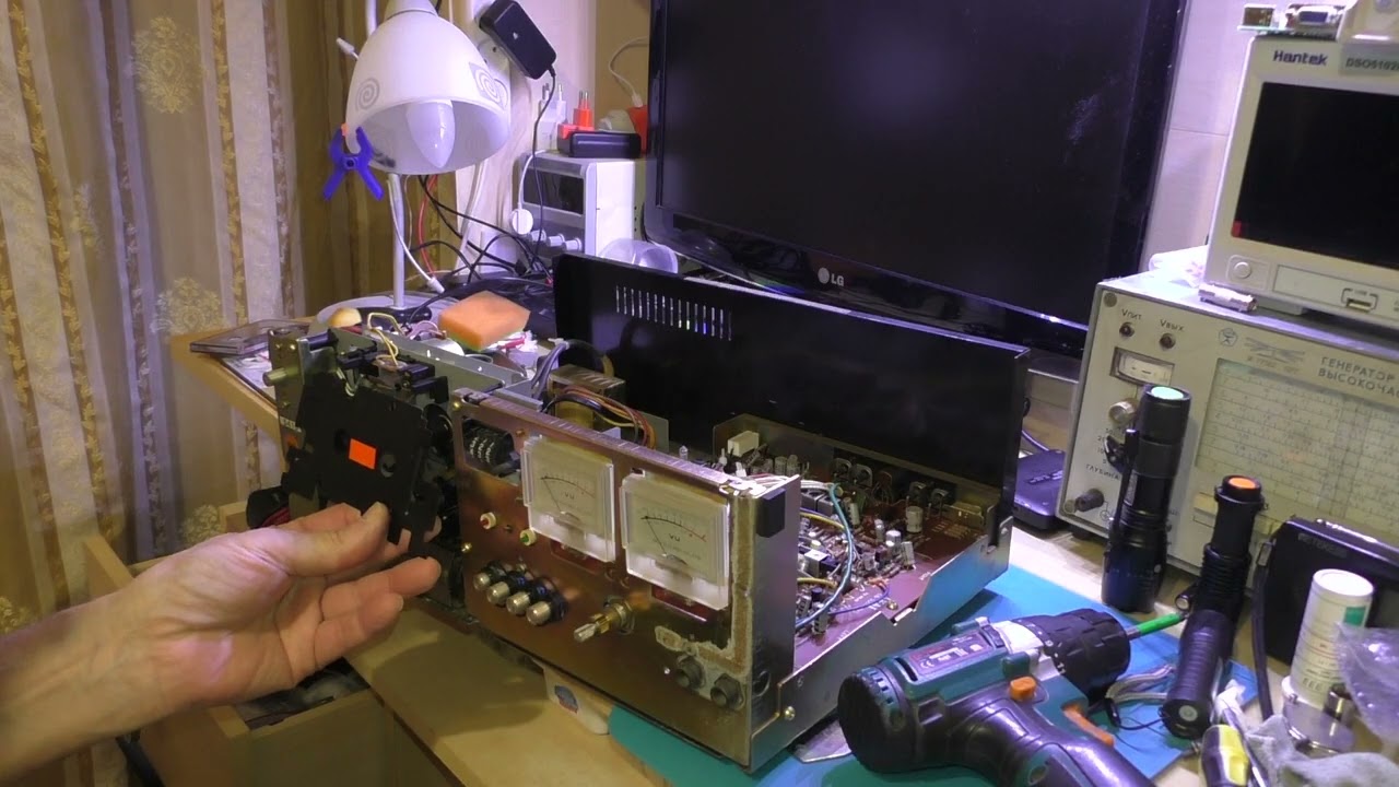 Дека Akai CS 702D. Перестал работать автостоп