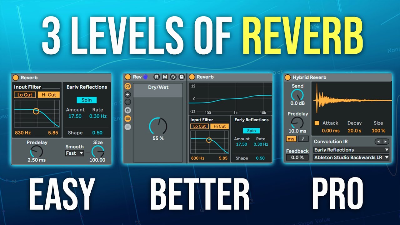 3 Levels of Reverb in Ableton 12