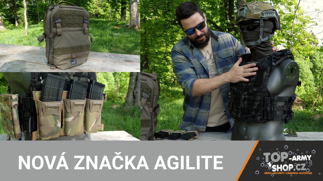 Nová značka: AGILITE! Izraelská taktická špička konečně u nás! Rigad
