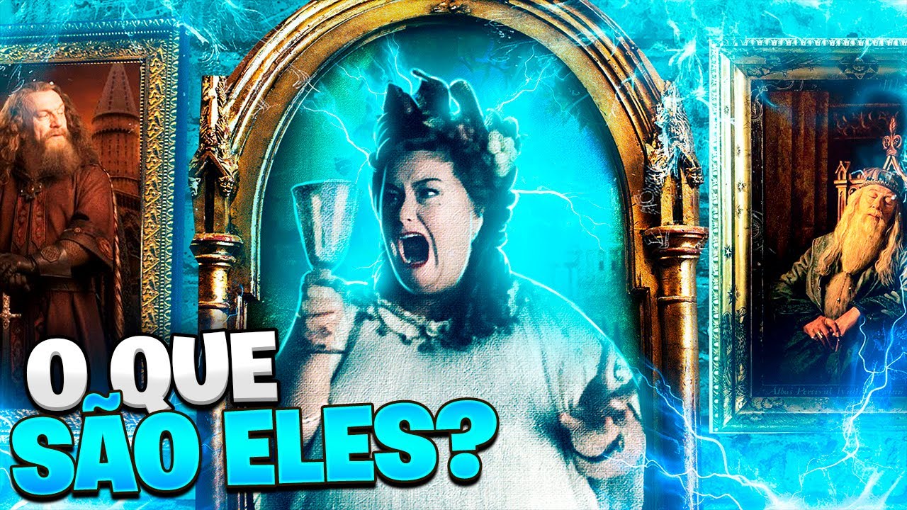 A MAGIA POR TRÁS DAS PINTURAS! | O QUE SÃO OS RETRATOS DE HOGWARTS?