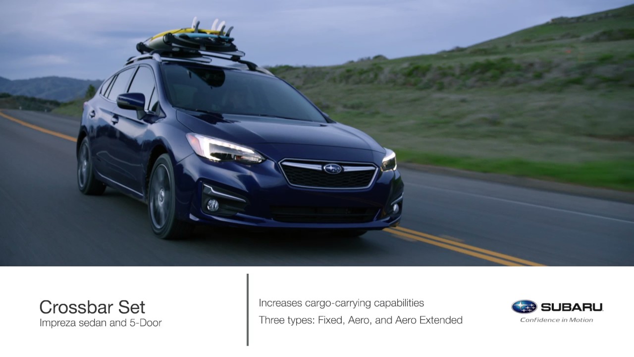 2017 Impreza Accessory Highlights