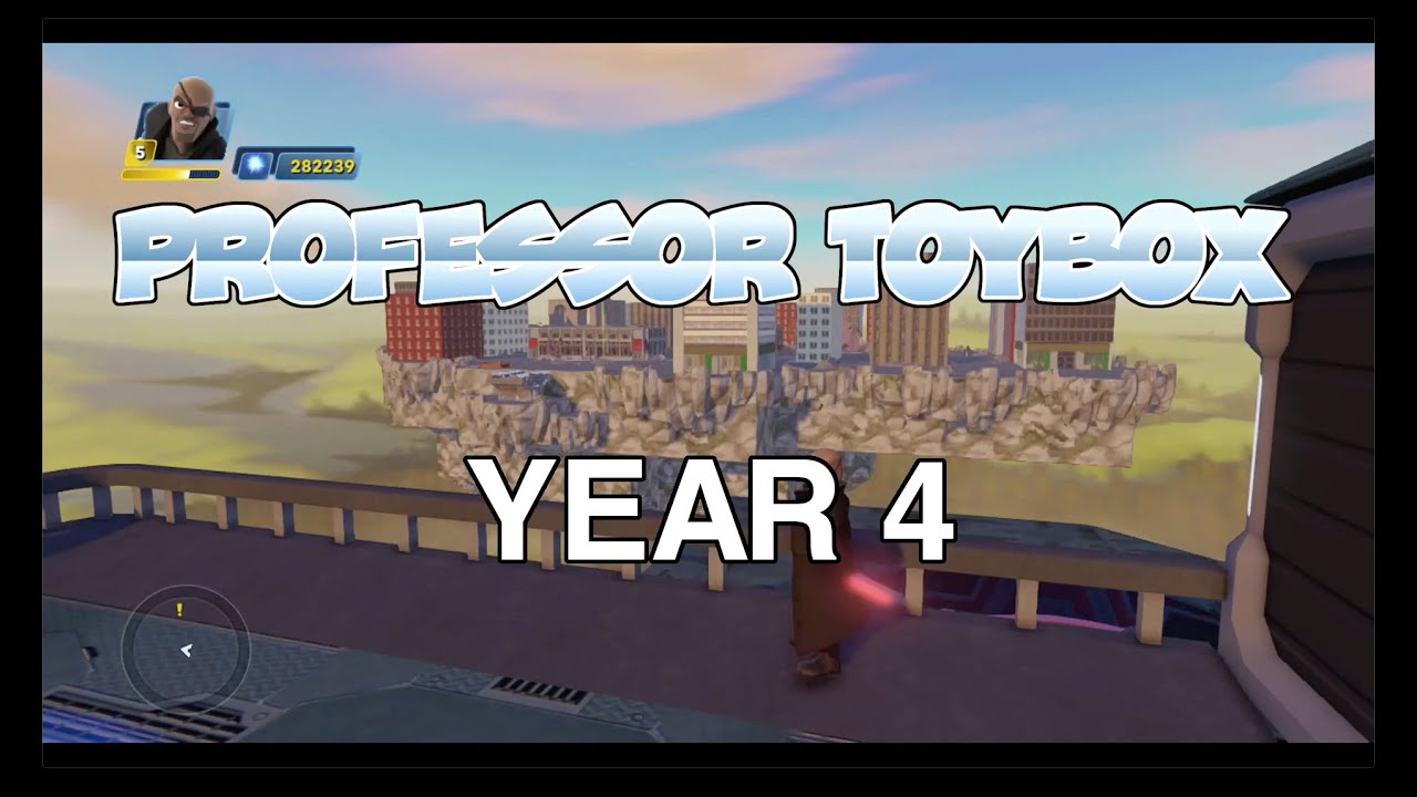 Professor Toybox: 4-year Anniversary!