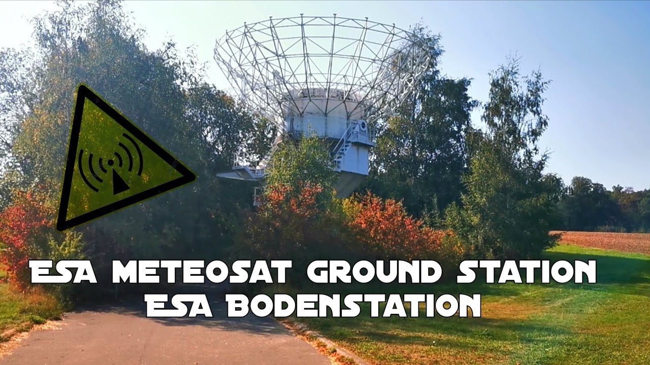ESA Groundstation Meteosat, Bodenstation Michelstadt, lost place, Urbex 4K