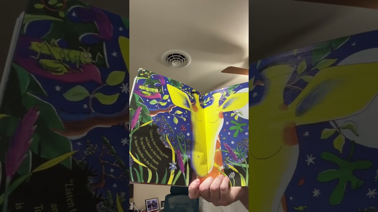 Grammy reads Giraffes Can’t Dance to Bea