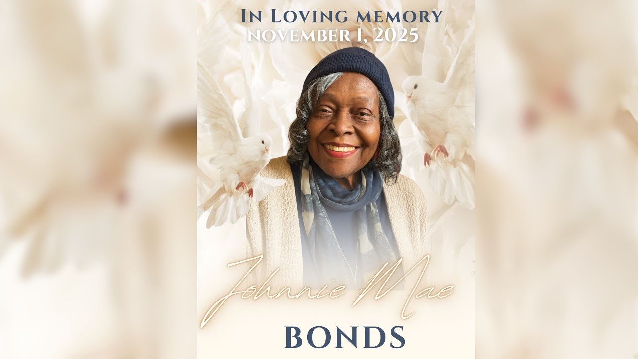 Homegoing Service For Mother Johnnie Mae Bonds - Nov. 1, 2025