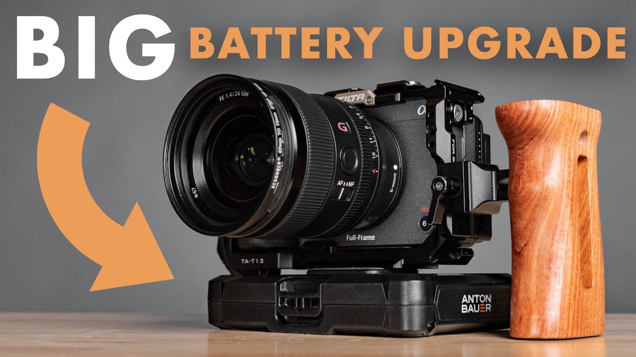 Anton Bauer Titon Base Kit - Works with Sony A7IV, A7SIII, FX, Canon R5, R6 + R5C