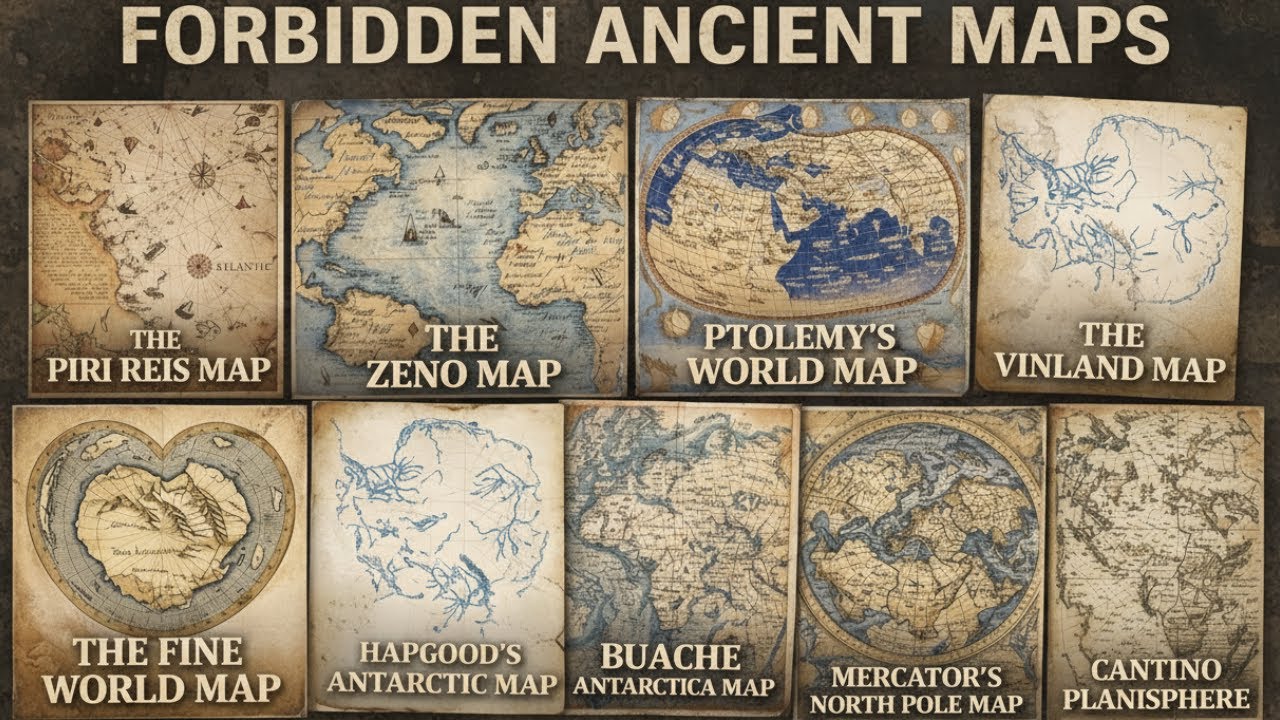 10 Ancient Maps That Show Places and Ancient Civilizations That Shouldn't Exist