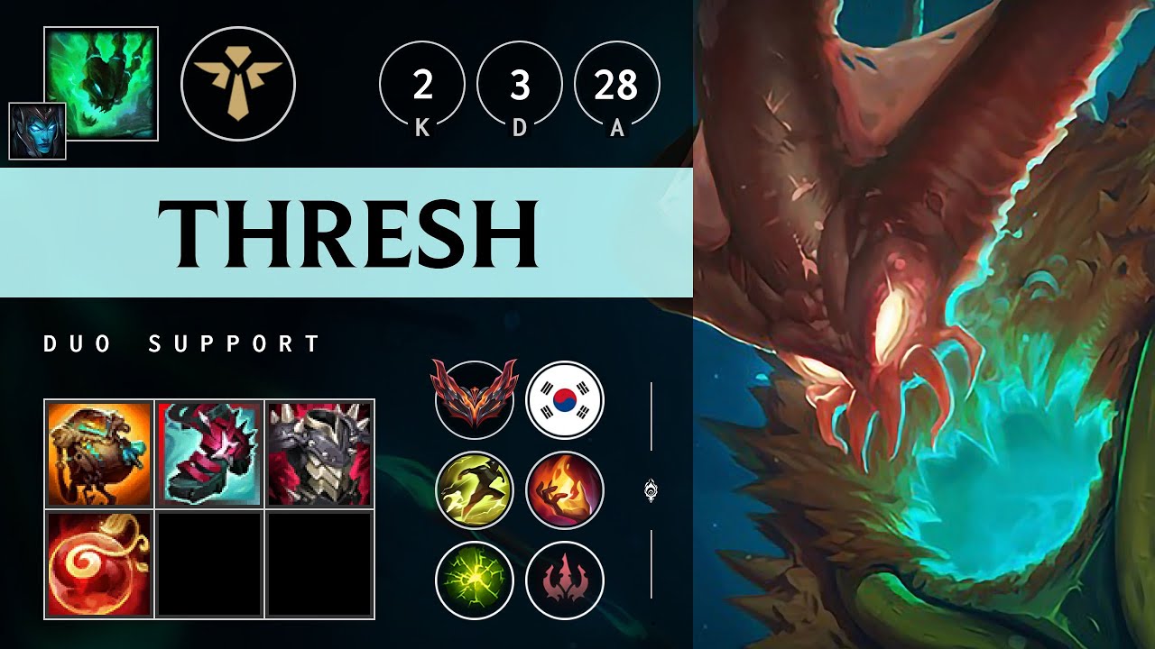 Thresh Support vs Mel - KR Grandmaster Patch 25.11
