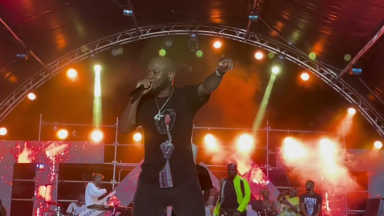 King Promise Live Performance in Freetown