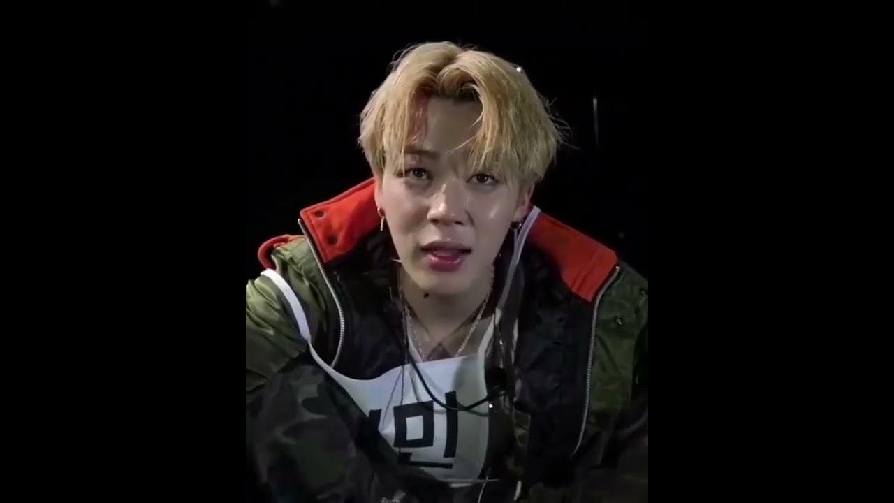 Jimin's blonde hair | mic drop era