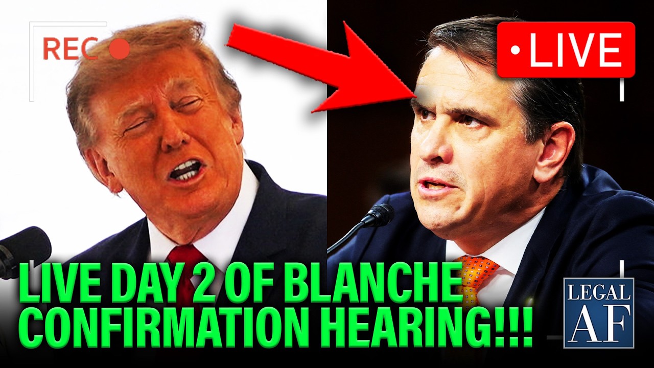 LIVE: Todd Blanche GRILLED at Confirmation Hearing | DAY 2