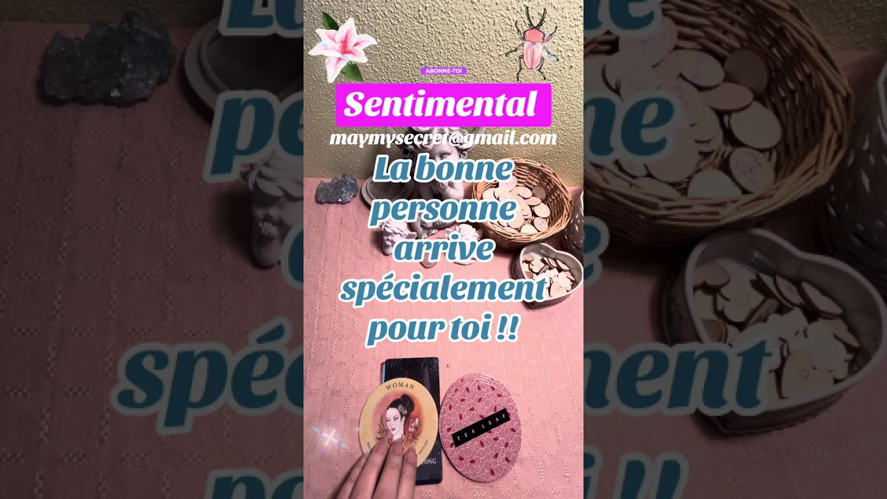 La bonne personne arrive spécialement pour toi !!🌟❤️