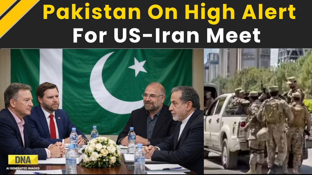 Iran Israel War: Pakistan On High Alert Ahead Of US Iran Talks In Islamabad | US Iran War