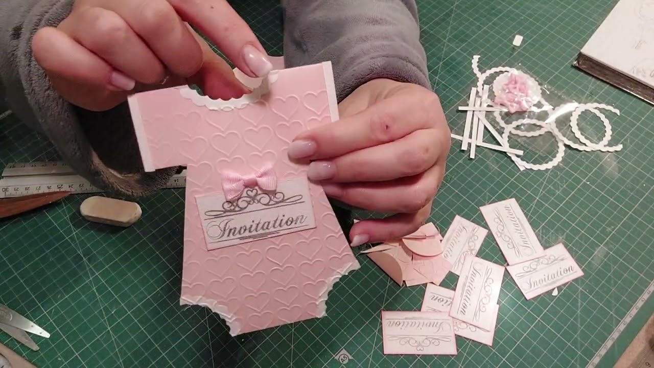carte invitation bébé body