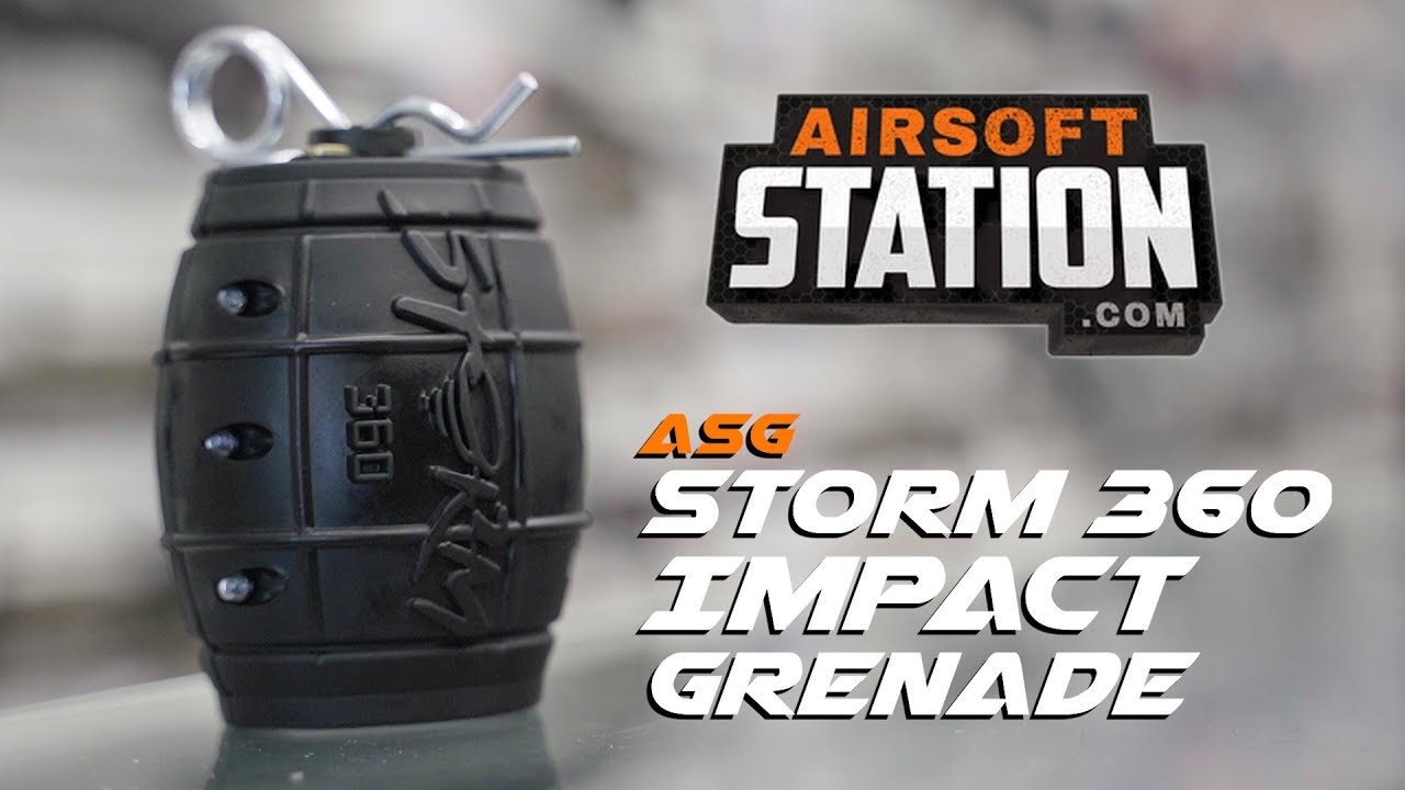 ASG Storm 360 Impact Grenade - Bang for your Buck! - Airsoft Station Review (AND DEMO)