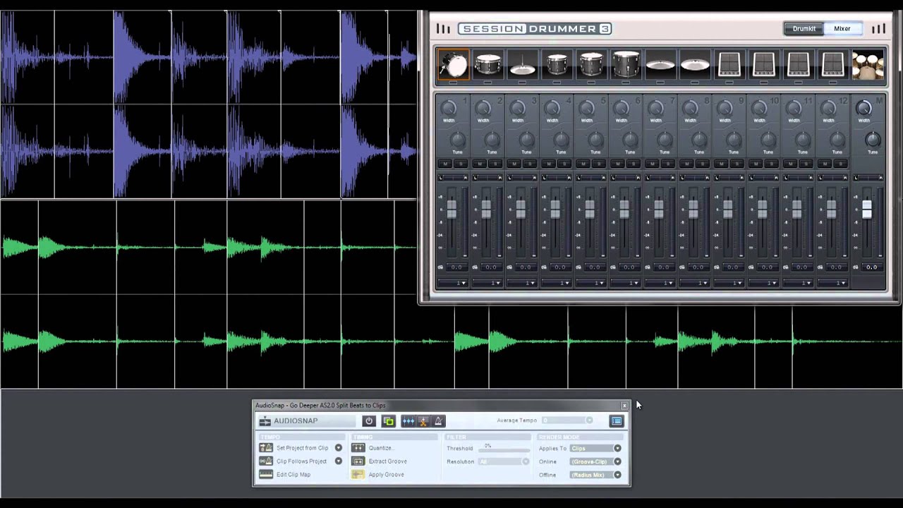 SONAR: Go Deeper - AudioSnap 2.0 Slicing and Sampling