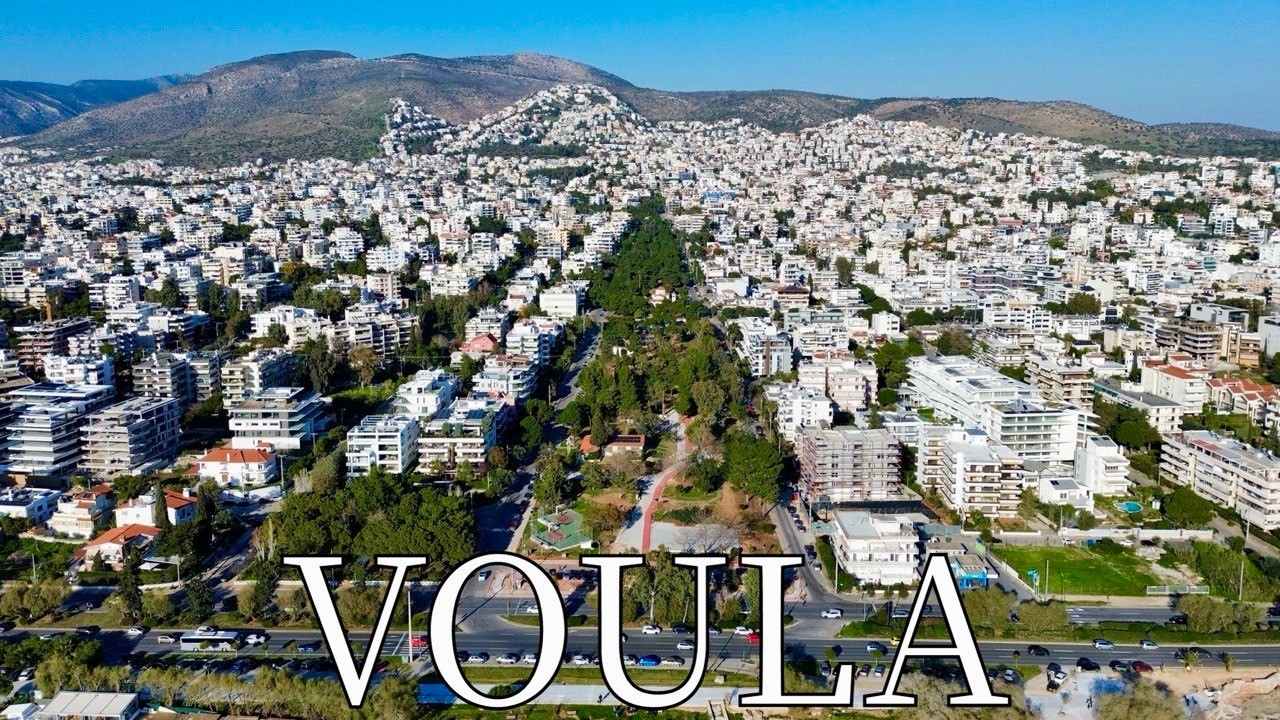 Voula, Attica, Greece - by drone [4K]. #athens