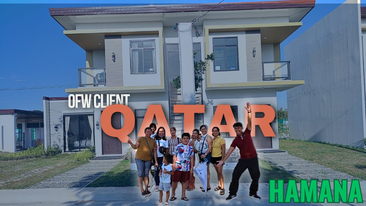 Meana Model Site Viewing Client from QATAR with Family at Hamana Homes