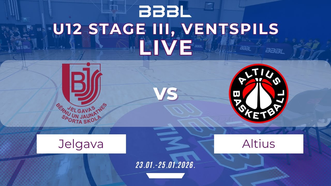 TalTech Altius/Magma 2014 vs Jelgavas BJSS 2014 | BBBL U12 | Stage III