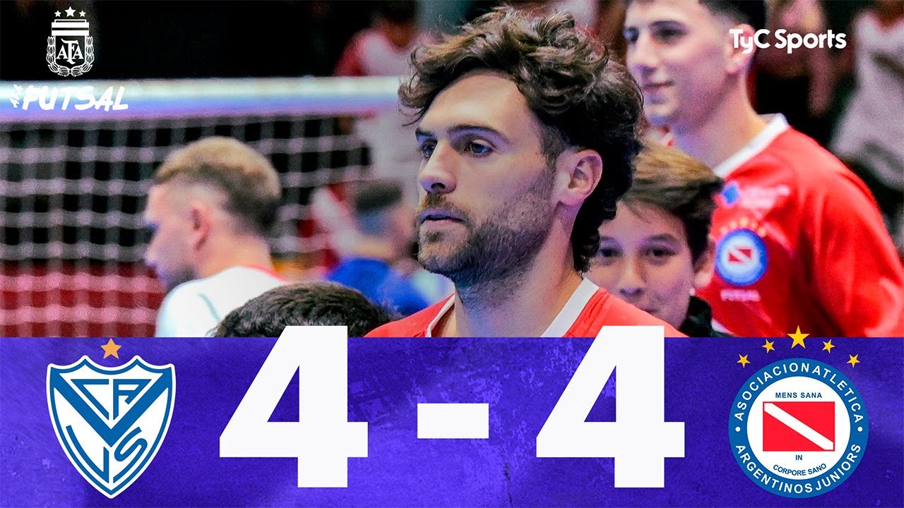 Vélez 4-4 Argentinos Juniors | Futsal AFA (Segunda División Masculina) | Fecha 9