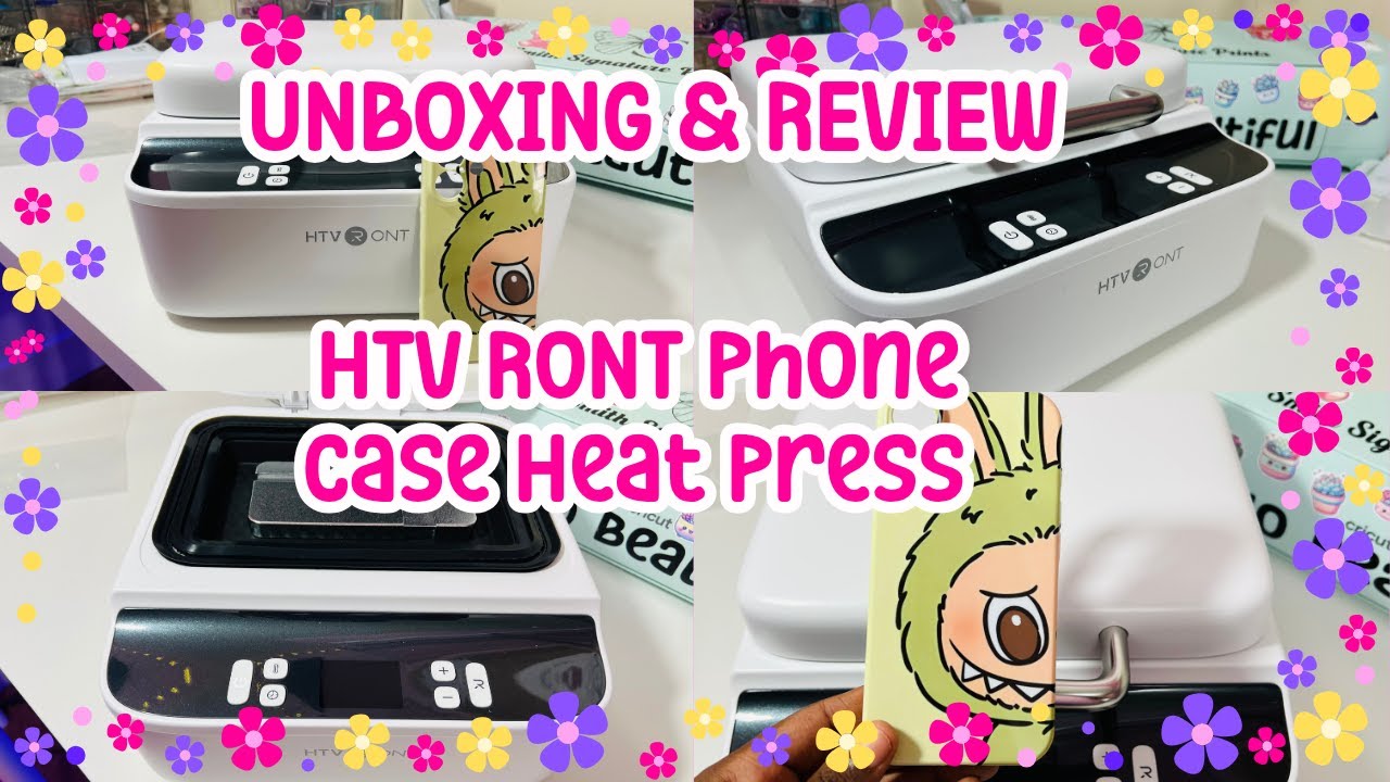 NEW!! HTVRONT H17 Phone Case UNBOXING + Review | Game Changer | 2025 | + $45 Promo code