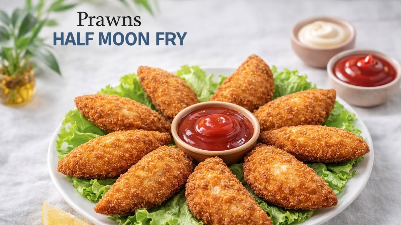 Ramzan Special Prawns Half Moon Fry | Suhana’s  Kitchen