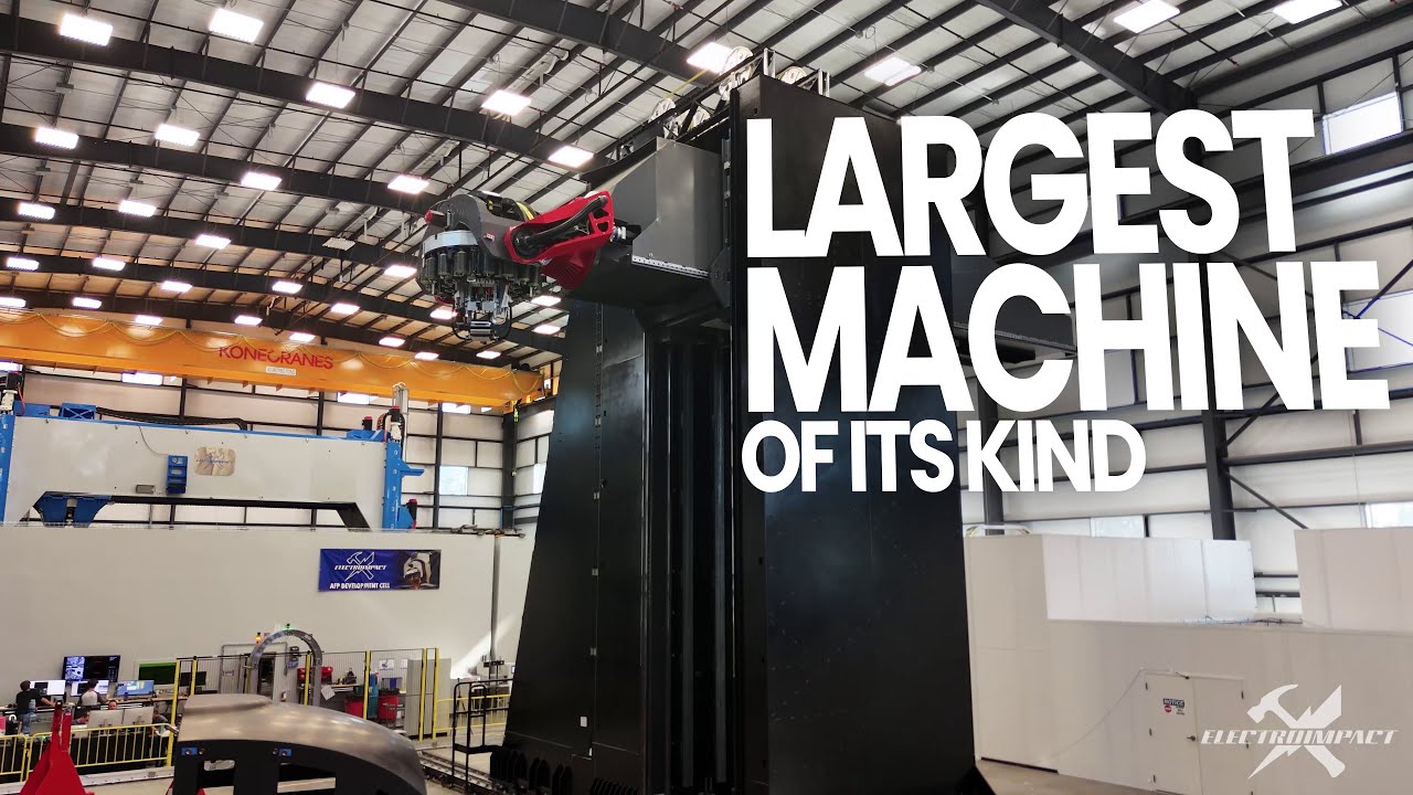 Engineering Marvel: The Largest AFP Machine Featuring AFP 4.0