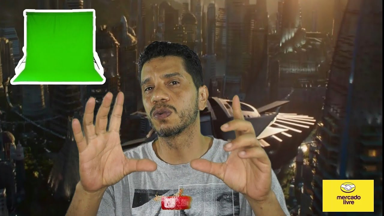 FINALMENTE COMPREI Tecido CHROMA KEY Fundo Infinito Estudio 1,90 X 3,00 Mts