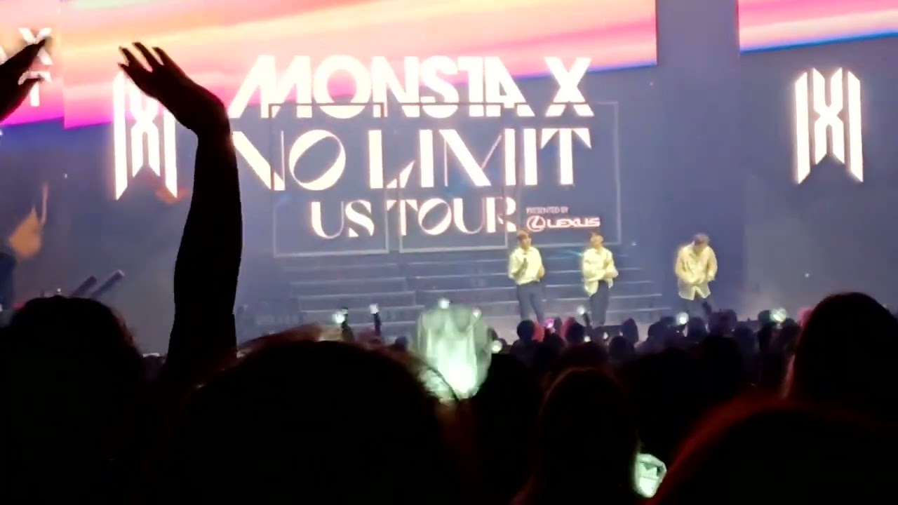 MONSTA X No limit tour in Detroit Michigan