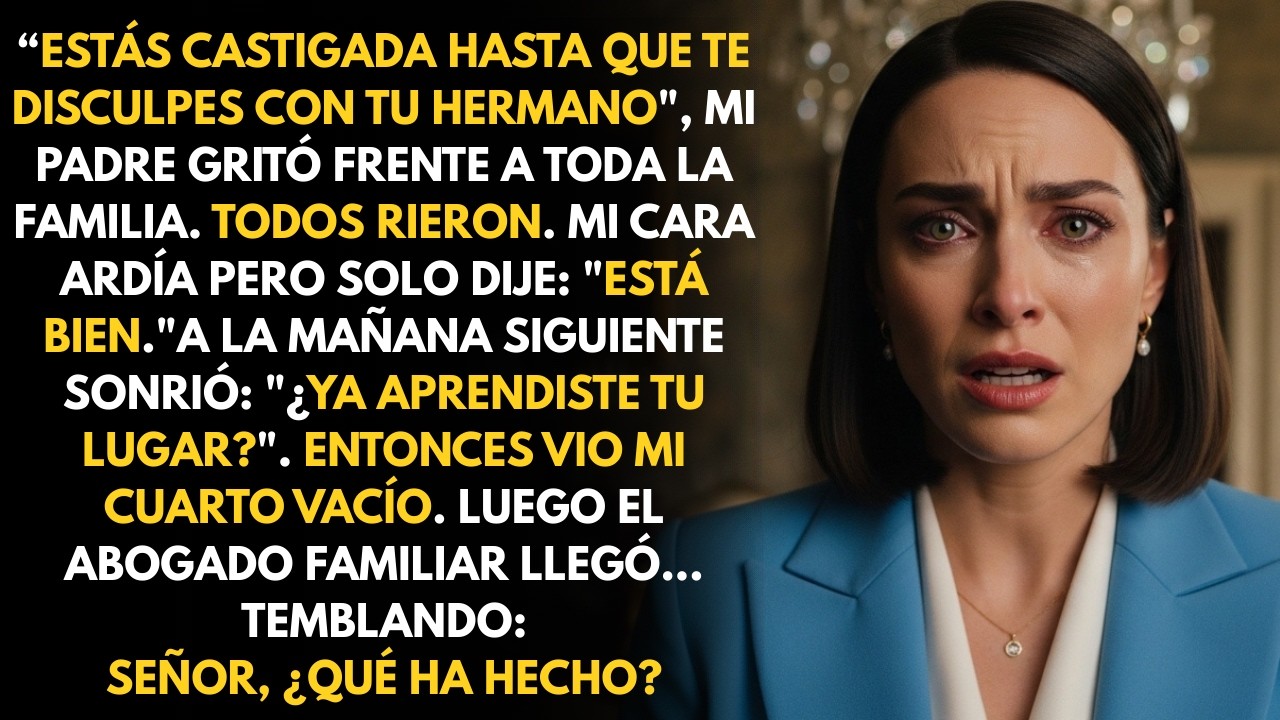 Me humilló frente a 20 familiares. Solo dije 