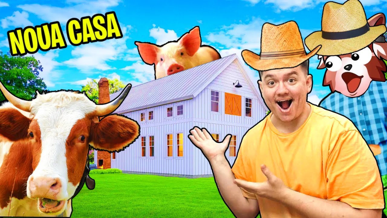 NOUA CASA DE LA FERMA ESTE COMPLETA! Viata la Ferma