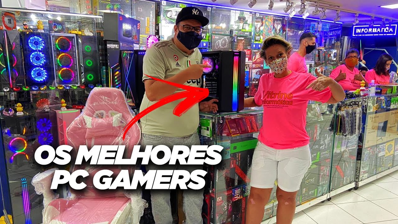 OS MELHORES PC GAMER DA SANTA IFIGÊNIA - VITRINE INFORMÁTICA