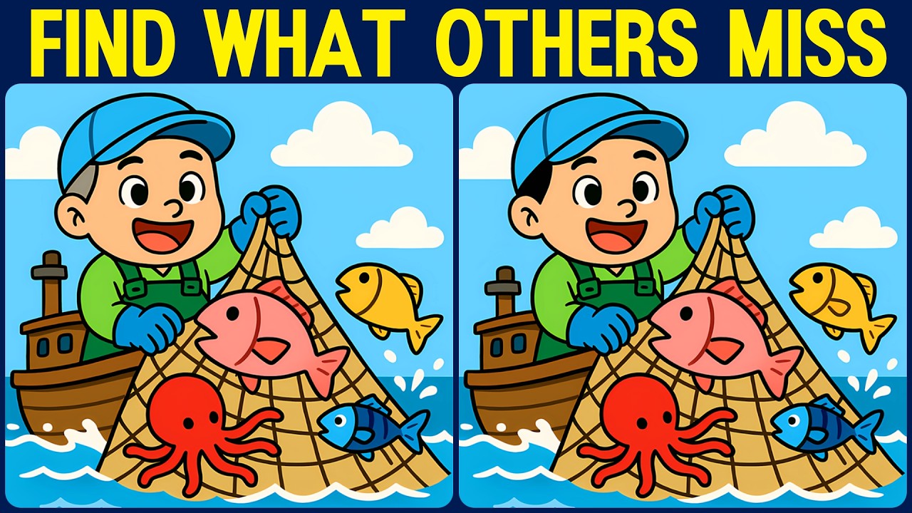[Spot the Difference Brain Training] Similar pictures but can you easily see the difference?