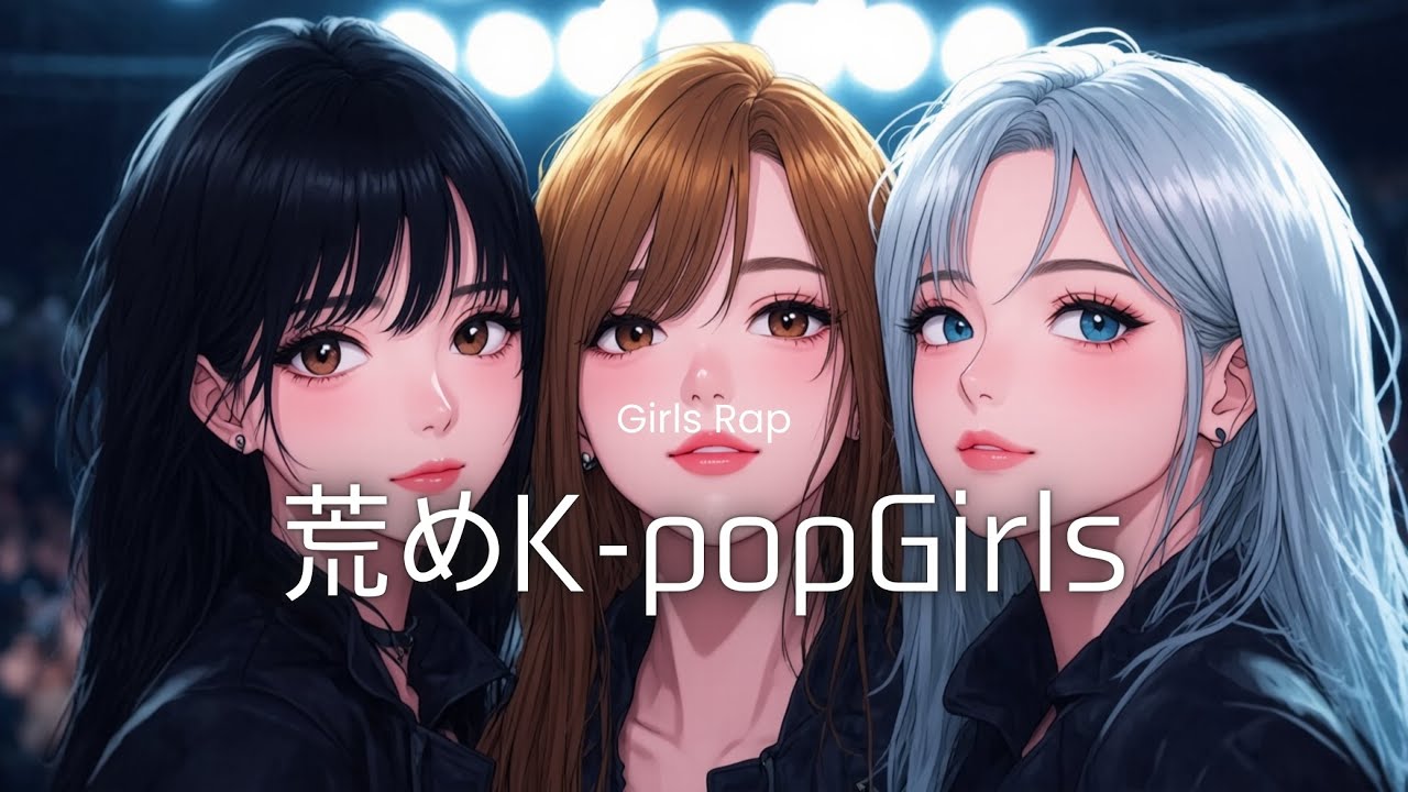 【洋楽】荒めKPOP Girls｜Glitch Dance × Hard Drop｜集中・作業・夜