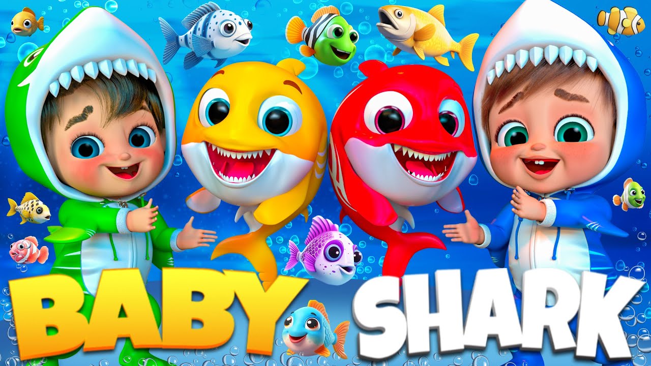 Baby Shark Goes to School | Kids Songs | More Songs | Coco Shark Nursery Rhymes #babysharkdance