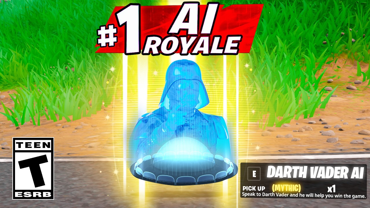 Trolling With AI Update In Fortnite! (AI Darth Vader)