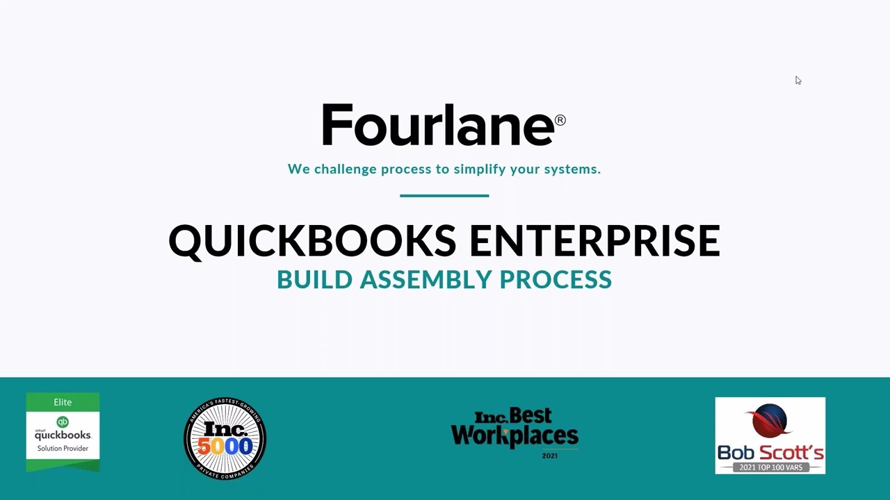Build Assembly Process - Managing Inventory - BOM in QuickBooks - Kit Assembly ✔
