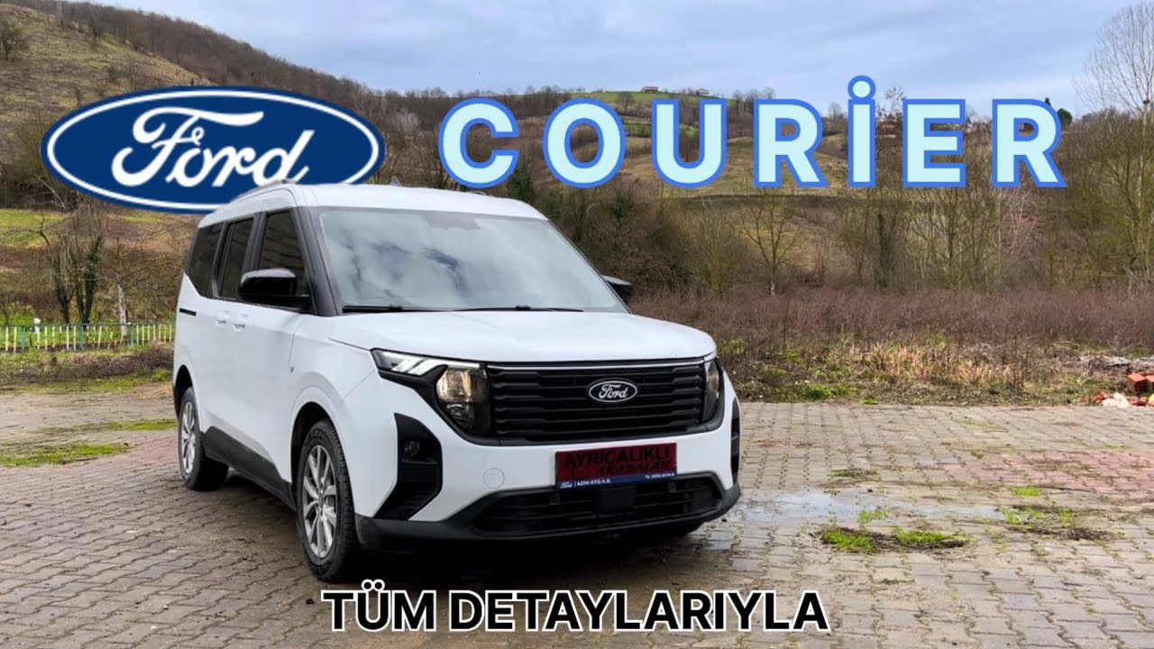 YENİ FORD TOURNEO COURİER 1.5 TİTANİUM /TÜM DETAYLARIYLA