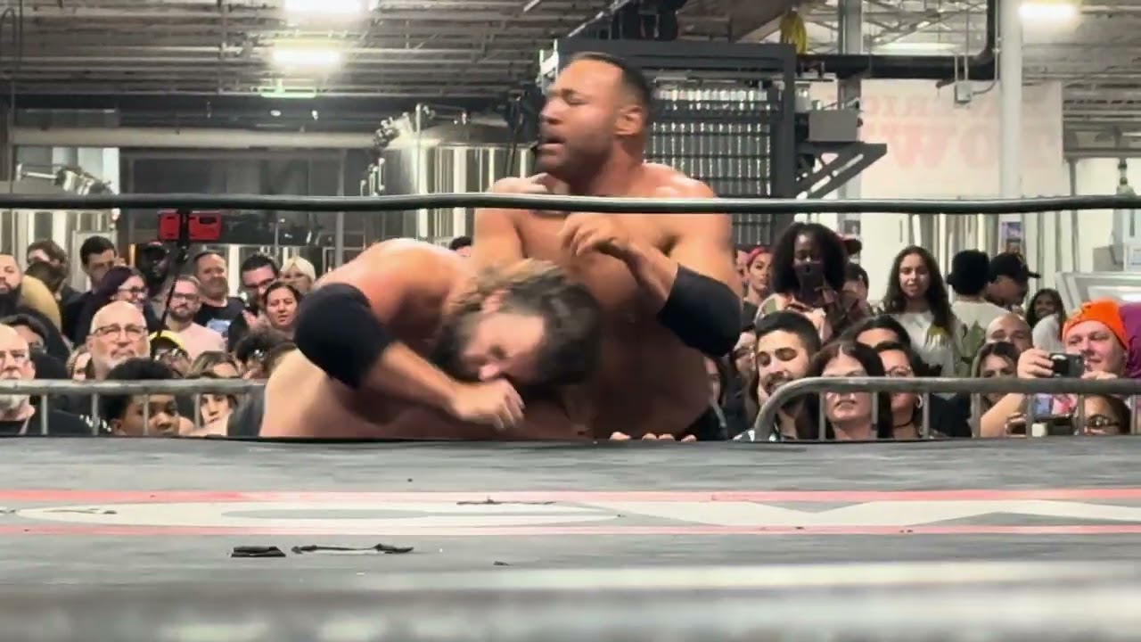 QT Marshall vs. Alex Chamberlain w/ Jackal Stevens guest referee CCW 1/6/24