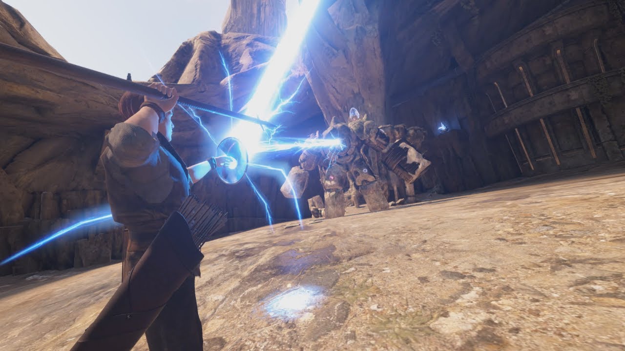 Blade & Sorcery 1.0 Update - New Golem Boss Fight (4K 60FPS)