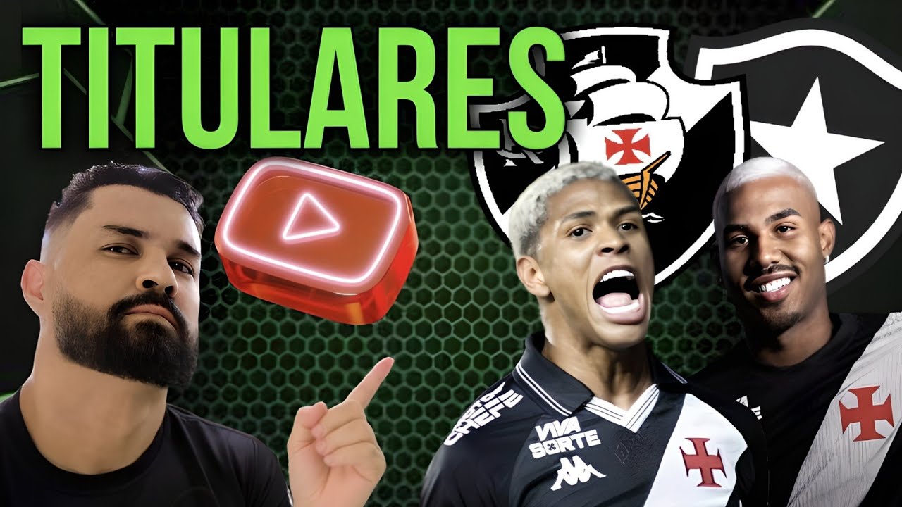 🚨 NOT&Iacute;CIA! BARROS E CUIABANO TITULARES, ROJAS OU HINESTROZA NO LUGAR DO NUNO MOREIRA/PR&Eacute;-JOGO VASCO 