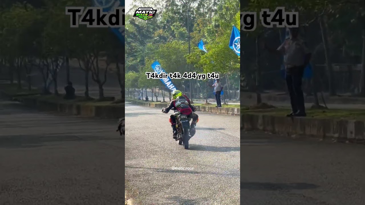 Fokus sama poswan #lensabalapkerinci #roadrace #maticrace
