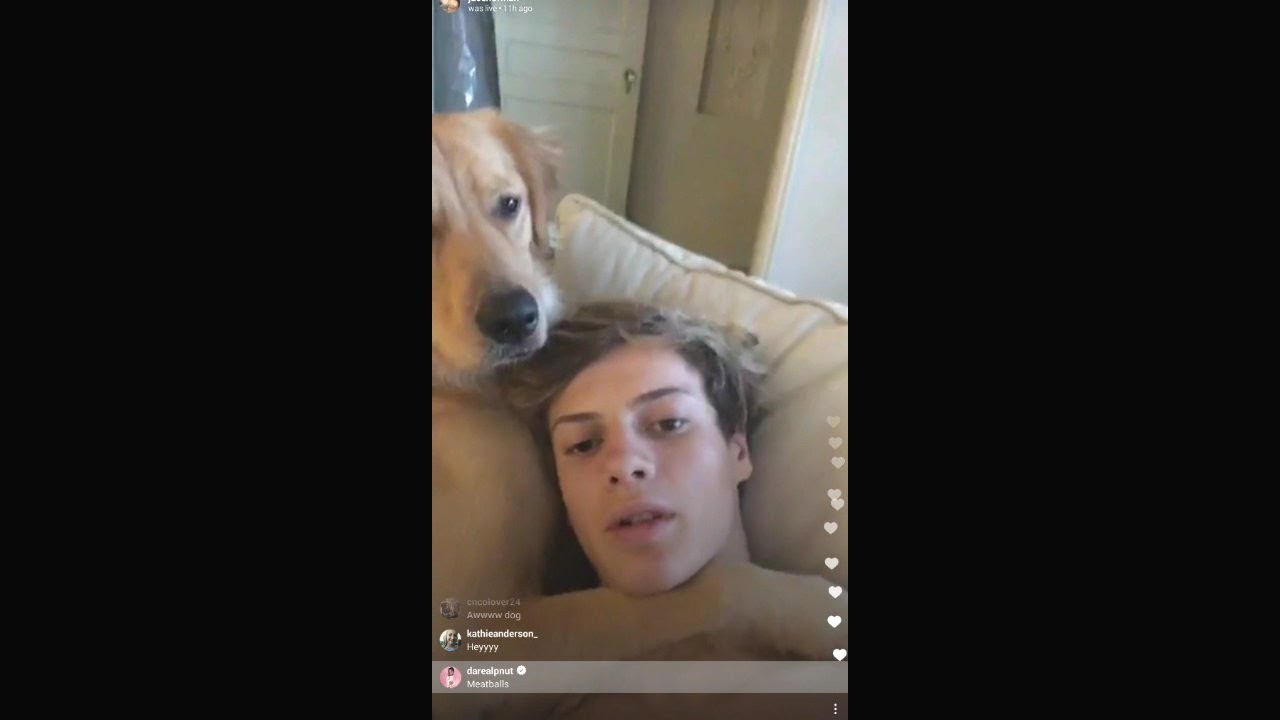 Jace Norman Instagram live stream / 4 August 2017