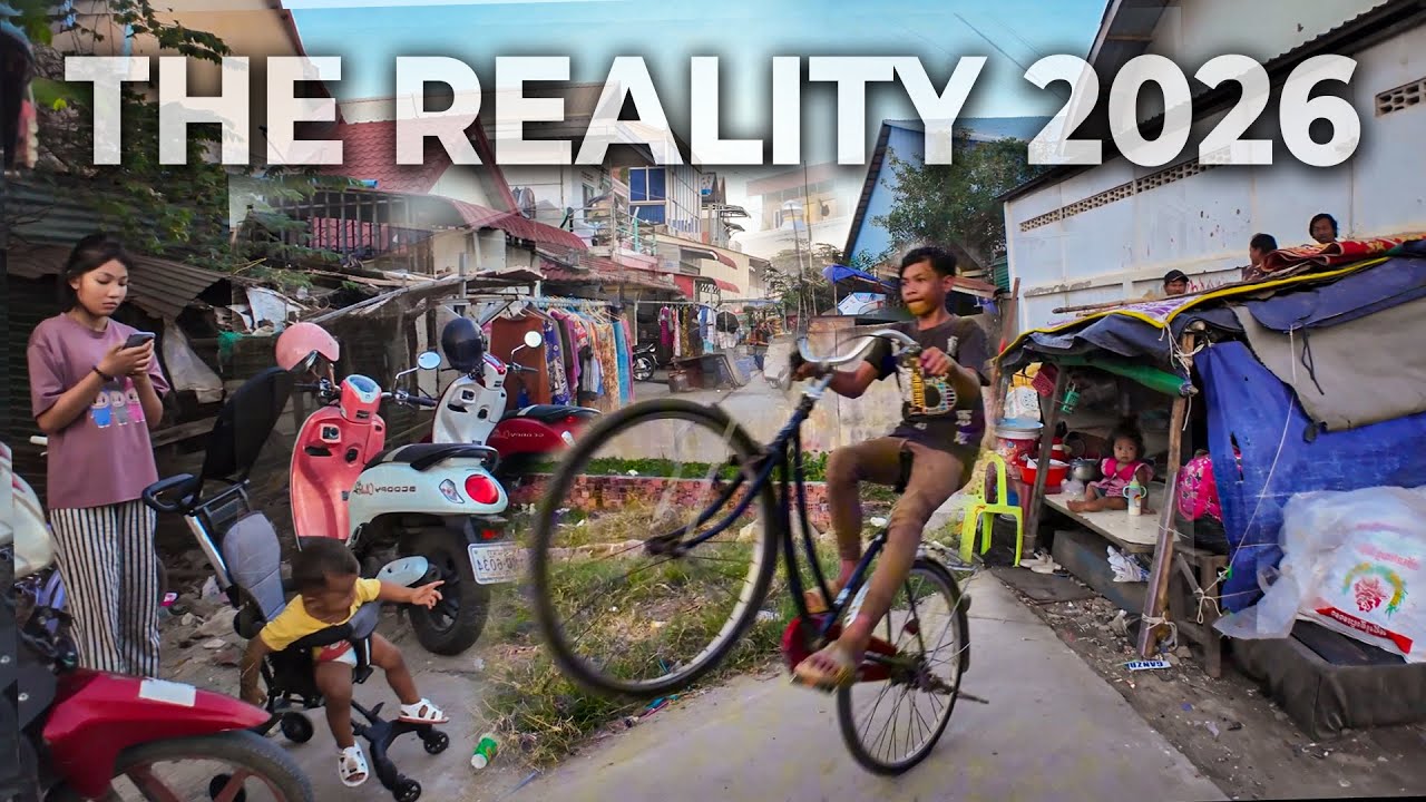 Life on the Edge of Cambodia 2026 | Inside Poverty Cambodia | Walking Tour 4k #2026