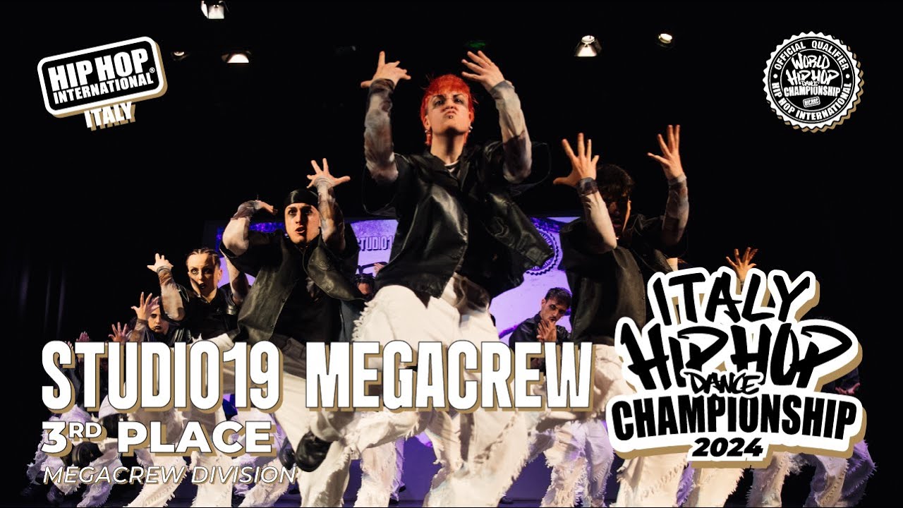 [ 3rd Place ] STUDIO19 MEGACREW - Megacrew Division | Italy Hip Hop Dance Championship 2024