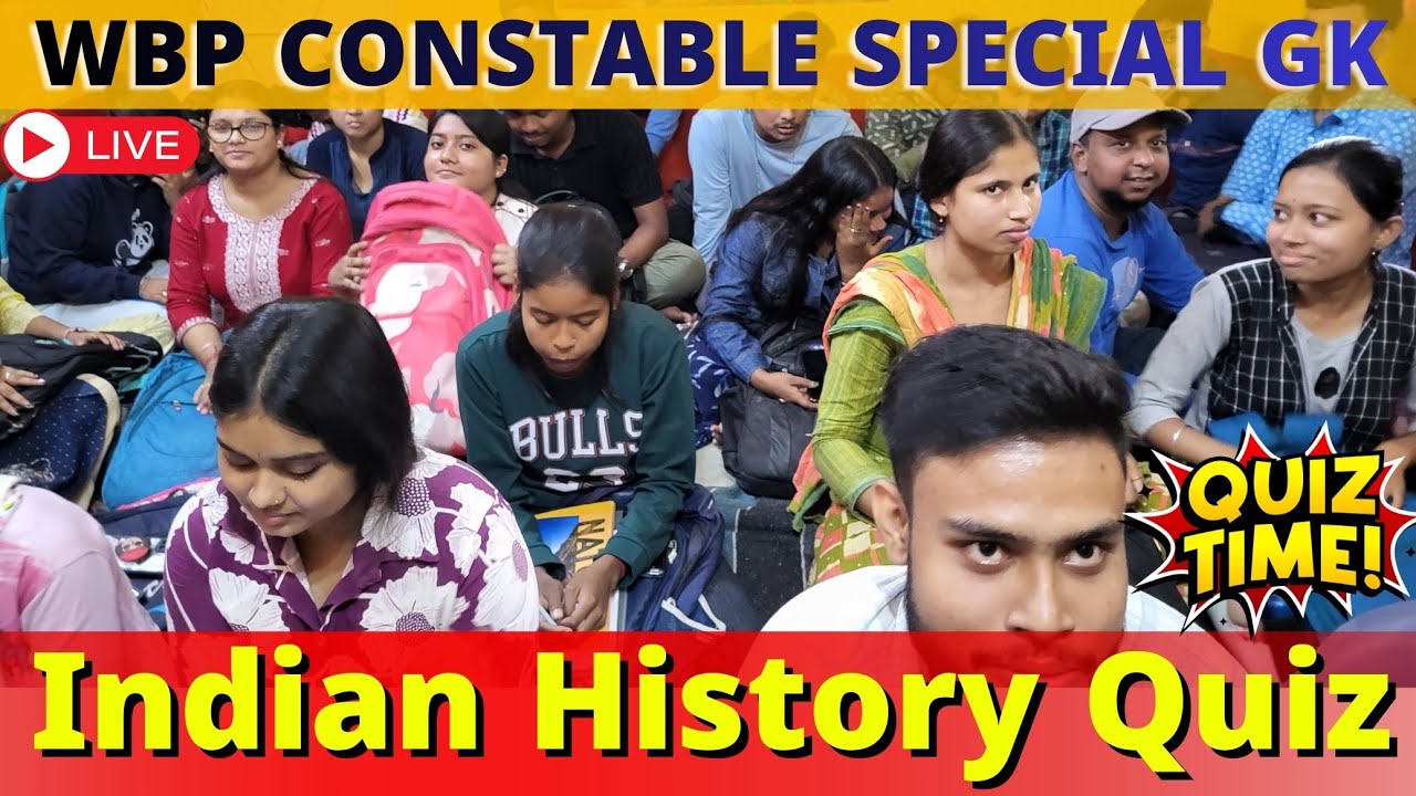 📒 Indian History Live GK Session🟢WBP CONSTABLE SPECIAL GK By Mayashis Coaching Katwa 8016014007🔥