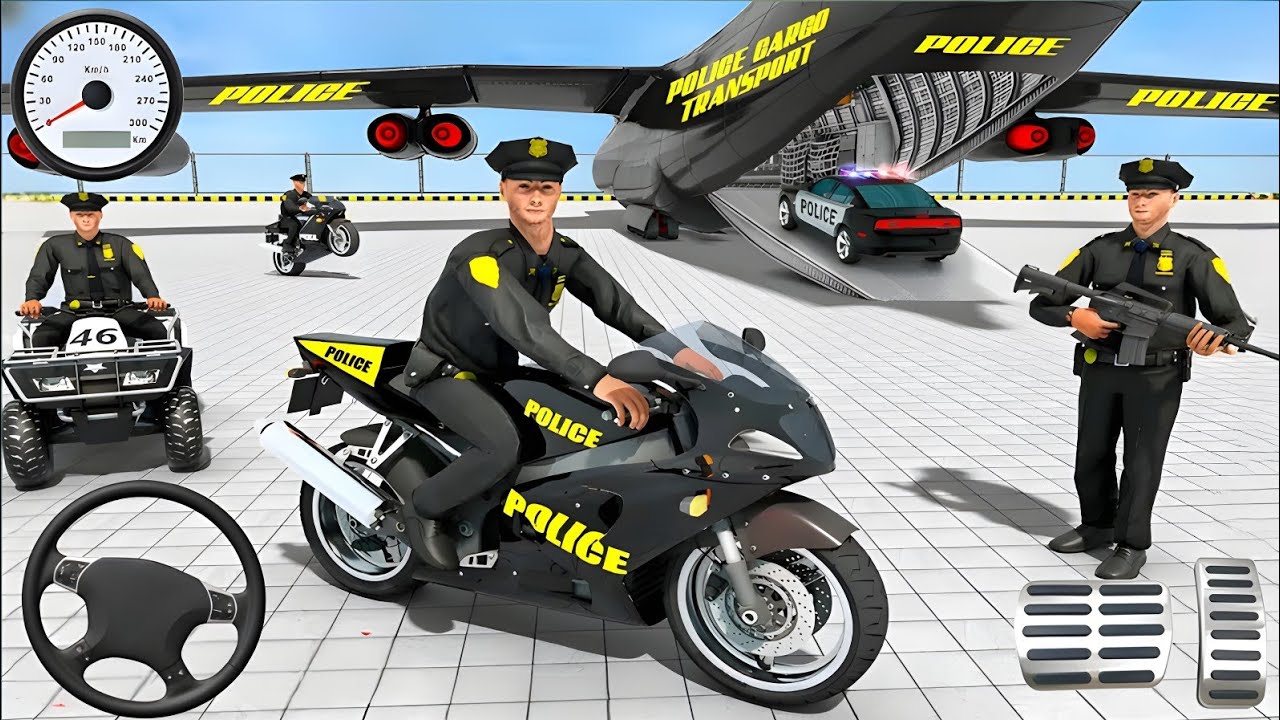 🚨 Police Chase Simulator 3D – Real City Crime Pursuit Gameplay (Android)