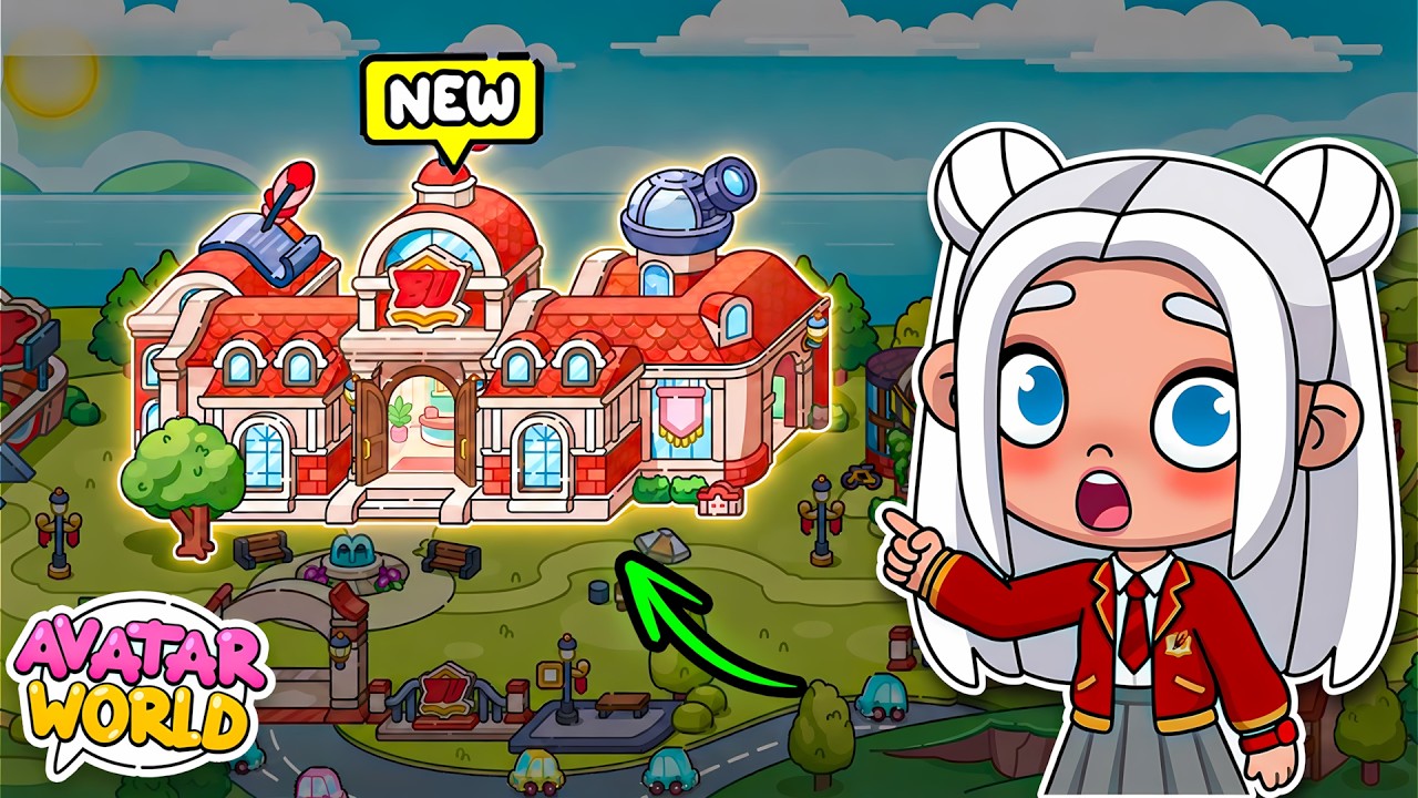 😱 NEW COLLEGE LOCATION in Avatar World?! 🎓✨ Secret School Update