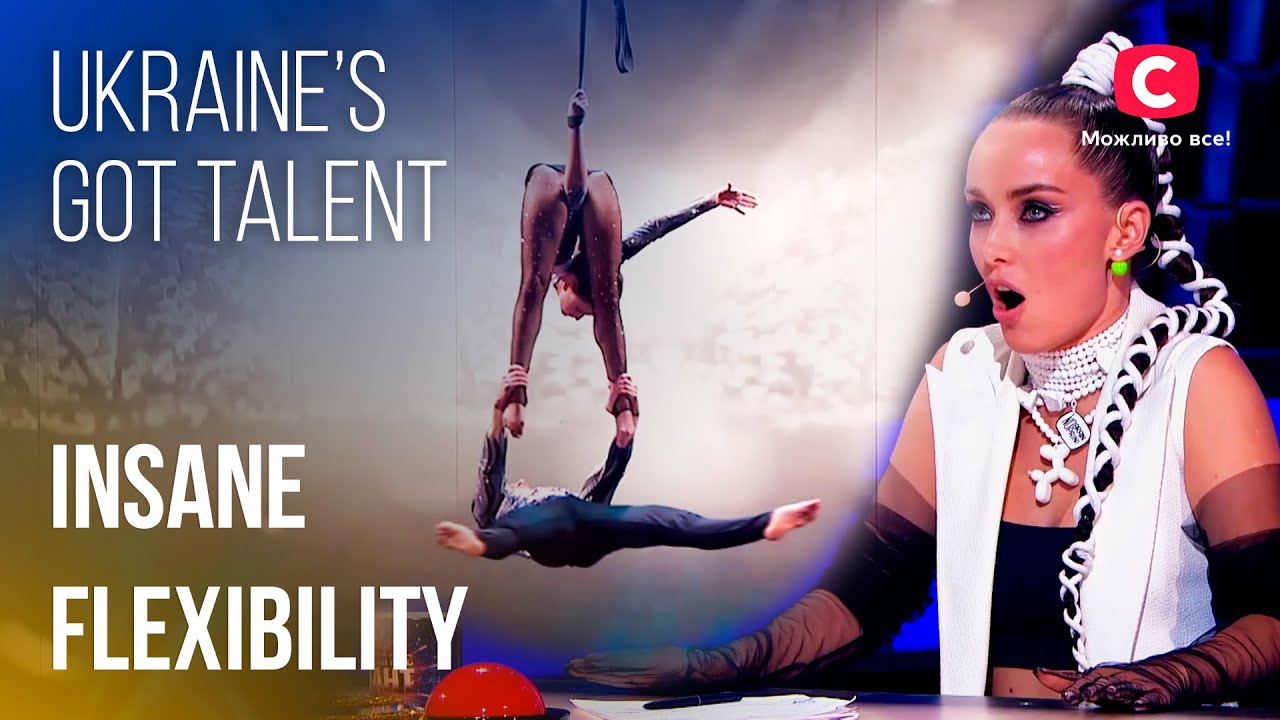 😱 EXTREME FLEXIBILITY On Aerial Straps | Best Auditions | Got Talent 2023