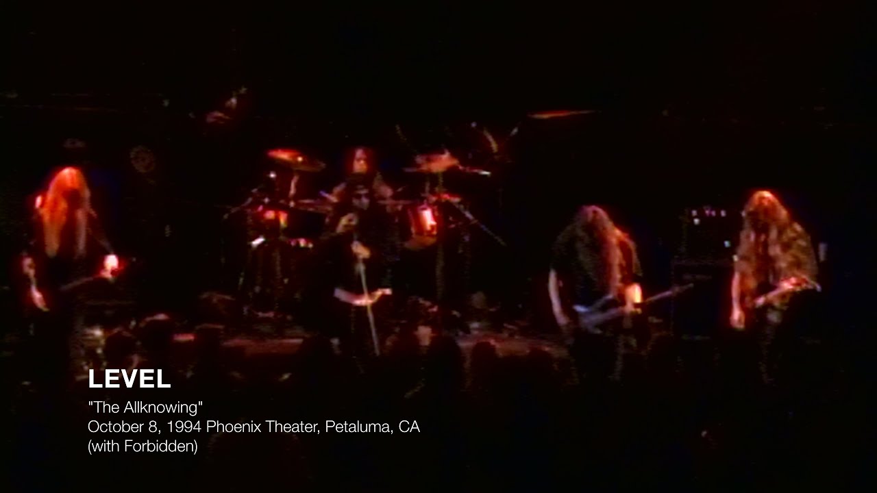 LEVEL | 1994 | Phoenix Theater Petaluma, CA (Opening for Forbidden)